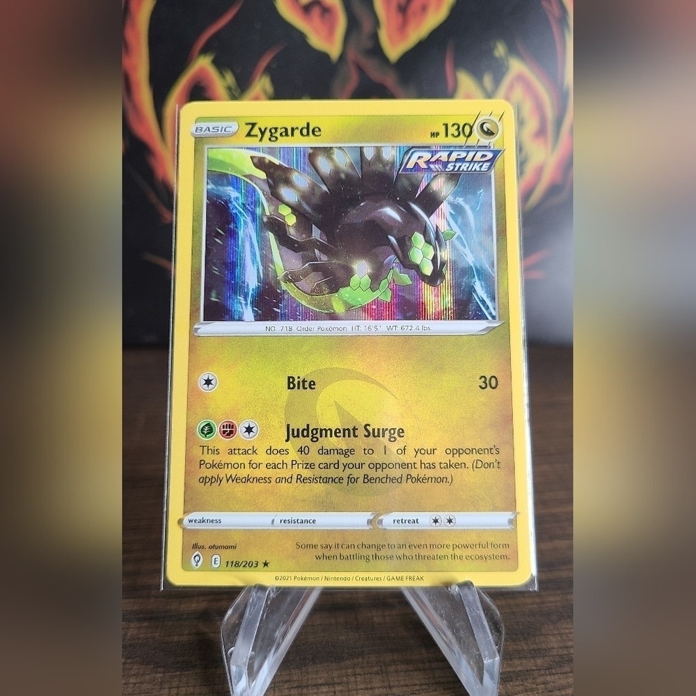 Zygarde 118/203 Pokemon TCG Holo Rare NM/MT